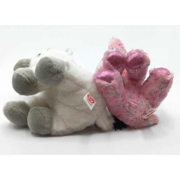 Ty Beanie Boos Jungle Animals Stripes Zebra Ellie Elephant Louie Lion Larry Lynx - Picture 10 of 12